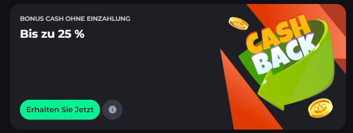 Bet On Red Casino No Deposit Bonus mit Cash