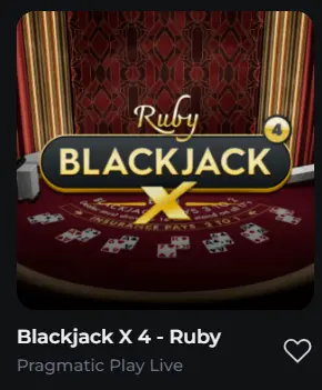 Ruby Blackjack X 4